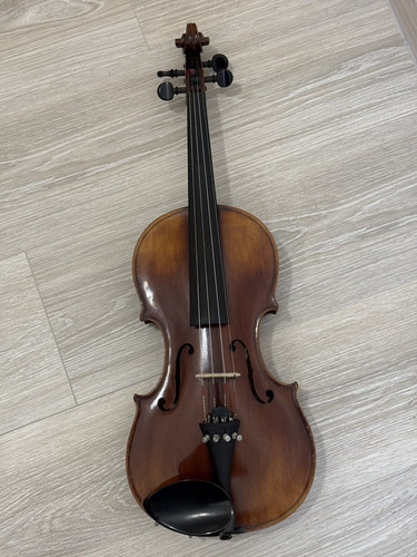 Violine geige braun mit - 4/4,