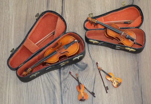 Miniatur musik streich - 4x,