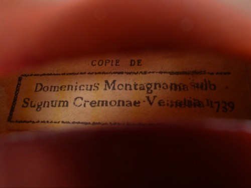 Geige d montagnana - n., "d.